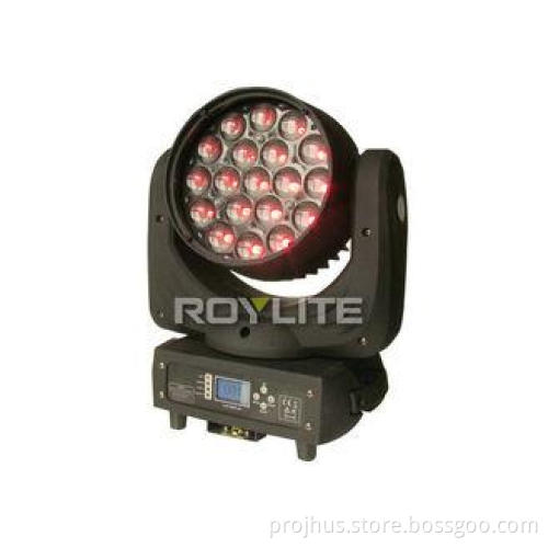 19 x 12W RGBW 4 in 1 LED Beam Moving Head for dance hall ,